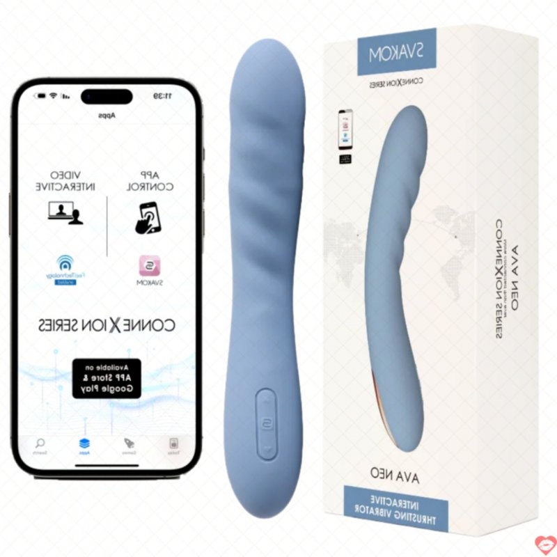 Dương Vật Giả Svakom Ava Neo Có Rung Thụt Đa Chế Độ