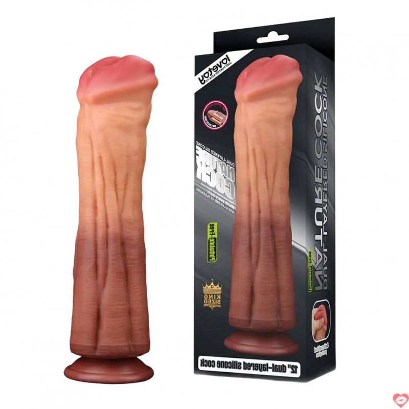 Dương Vật Giả Lovetoy Platinum King Size Ngựa Khủng