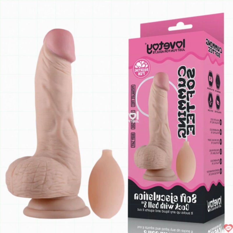 Dương Vật Giả Hít Tường Lovetoy Cumming Softee