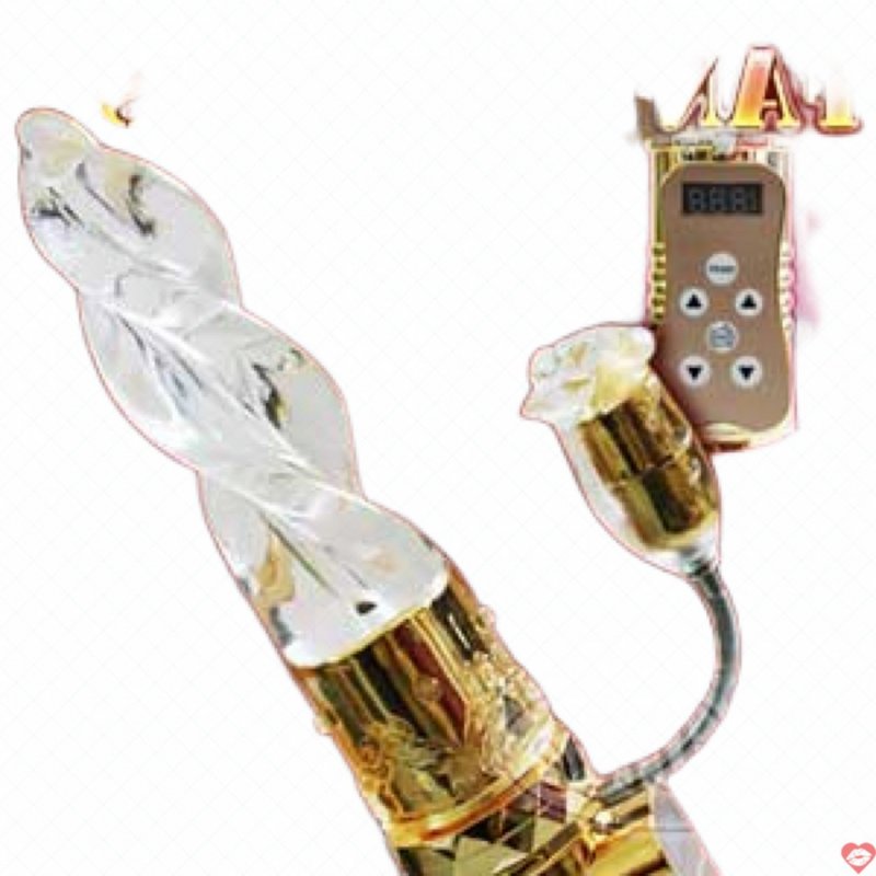 DV51 Dương vật giả có rung xoay ngoáy cho nữ tê tái âm đạo vì sướng