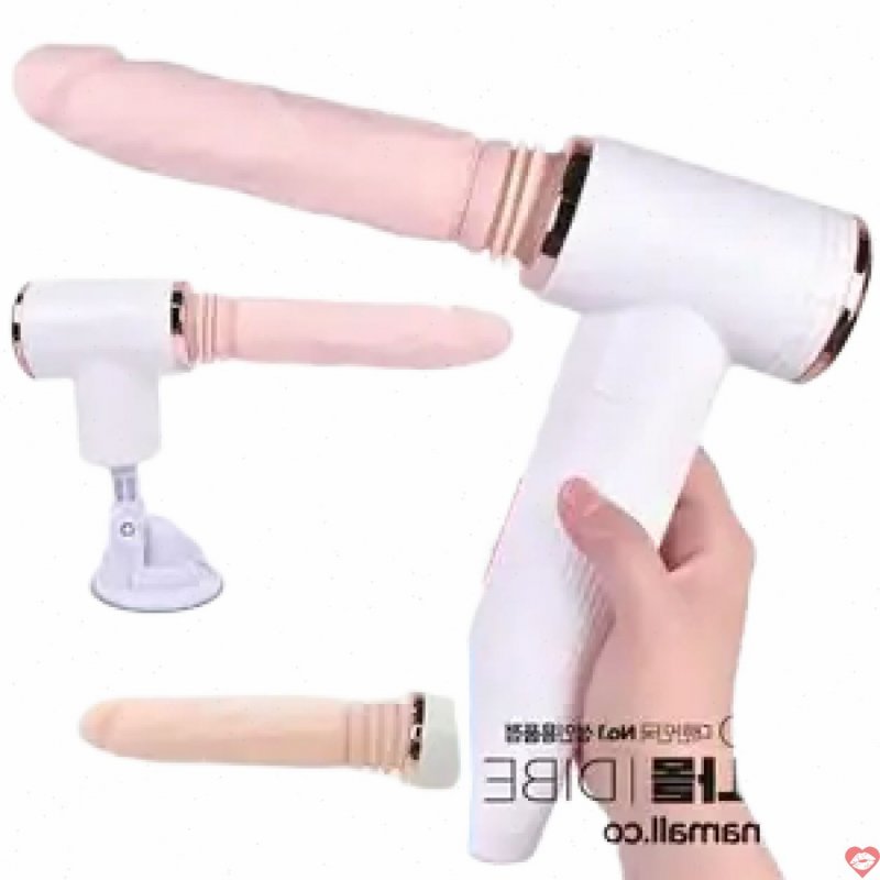 Dương vật giả tự động rung thụt DIBE DC50U với chế độ sưởi ấm 42°C làm sướng phê âm đạo