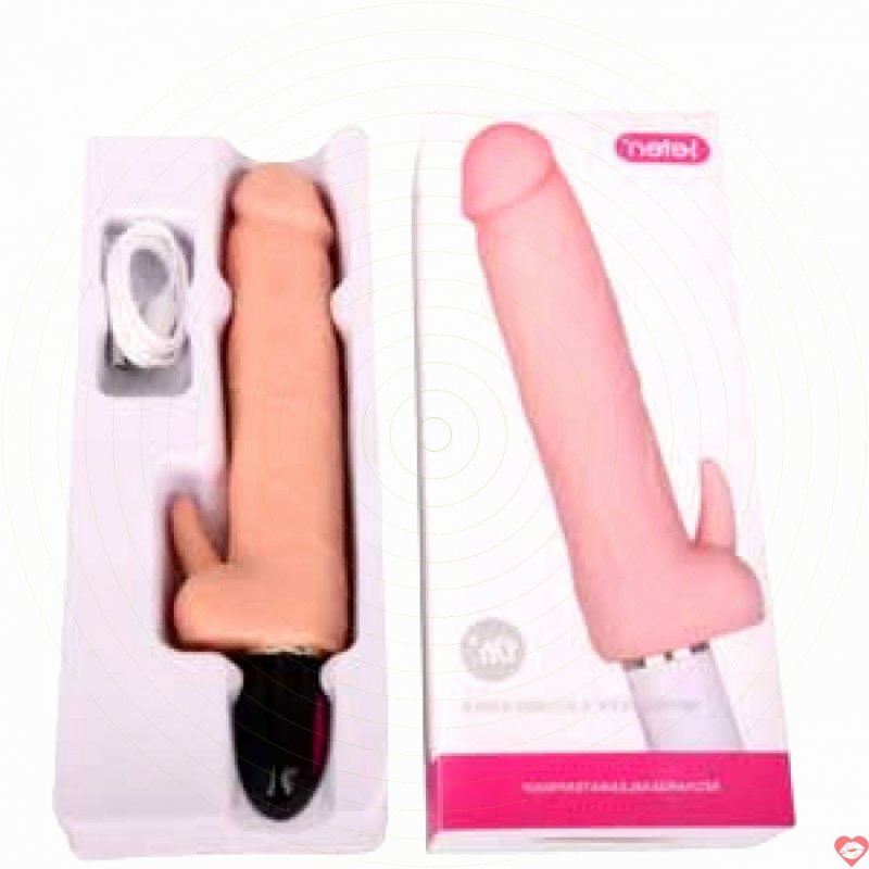 DV71 Dương vật giả cao cấp siêu rung mềm mại sưởi ấm cho âm hộ nữ