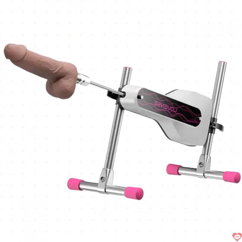 Máy thủ dâm tự động cao cấp Lovense Mini DC50S với dương vật giả silicone và khả năng điều khiển