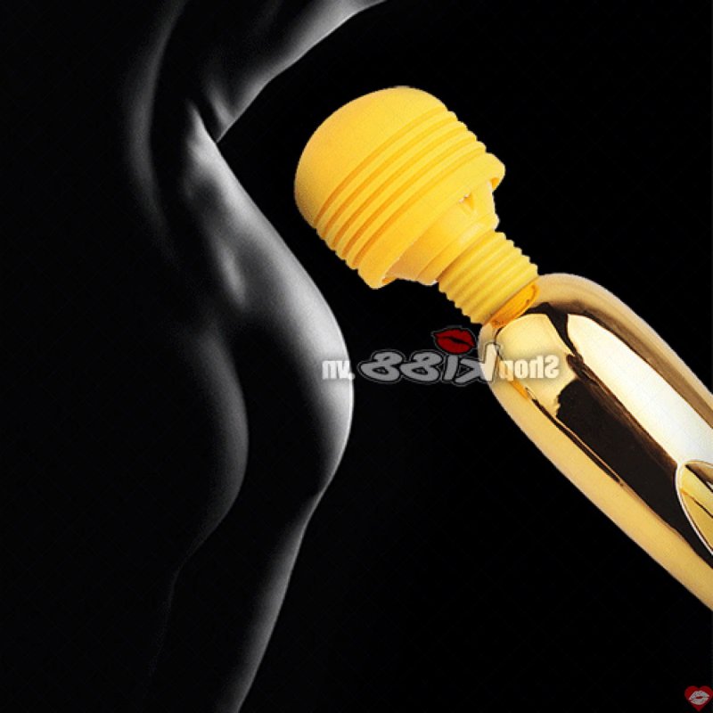 Chày rung mini Gold sạc pin mát xa kích thích tăng khoái cảm 