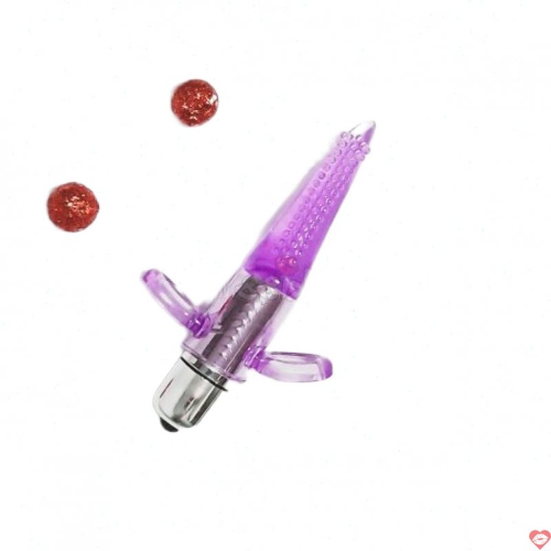 Lưỡi rung mini đeo ngón tay kích thích điểm G khoái cảm nữ cao cấp 