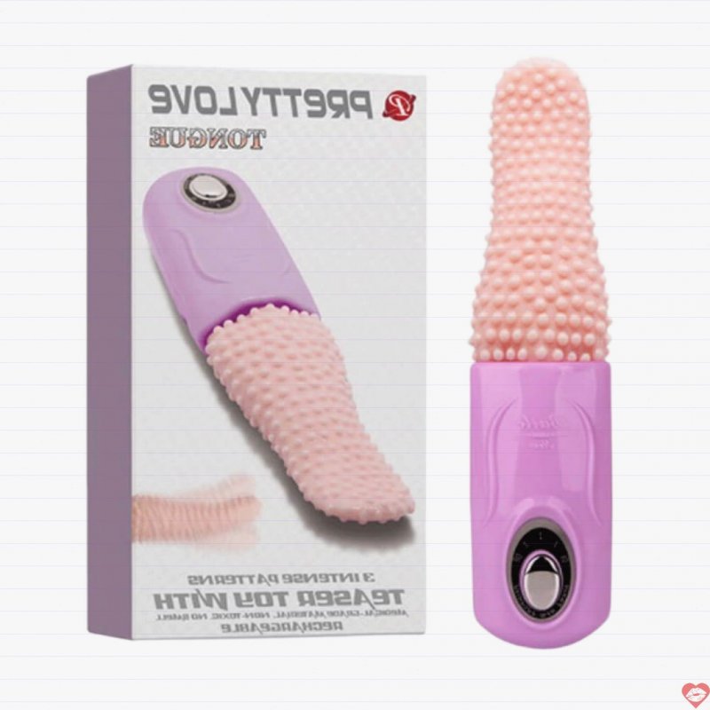 Lưỡi rung Pretty Love silicon mềm mại kích thích mạnh mẽ điểm G 