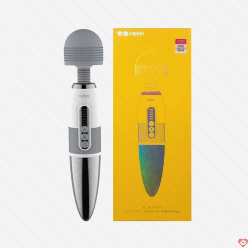 Máy massage Leten Lighting AV Stick 2 rung đa chế độ kích thích 