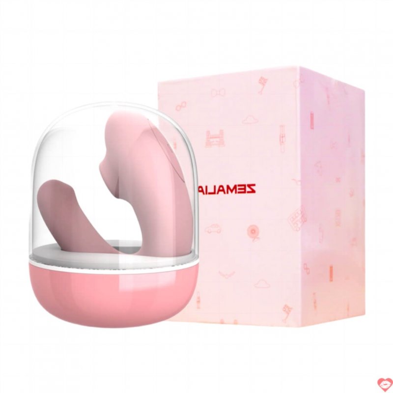 Máy massage Svakom Zemalia Natasha rung hút 10 chế độ silicon mềm 