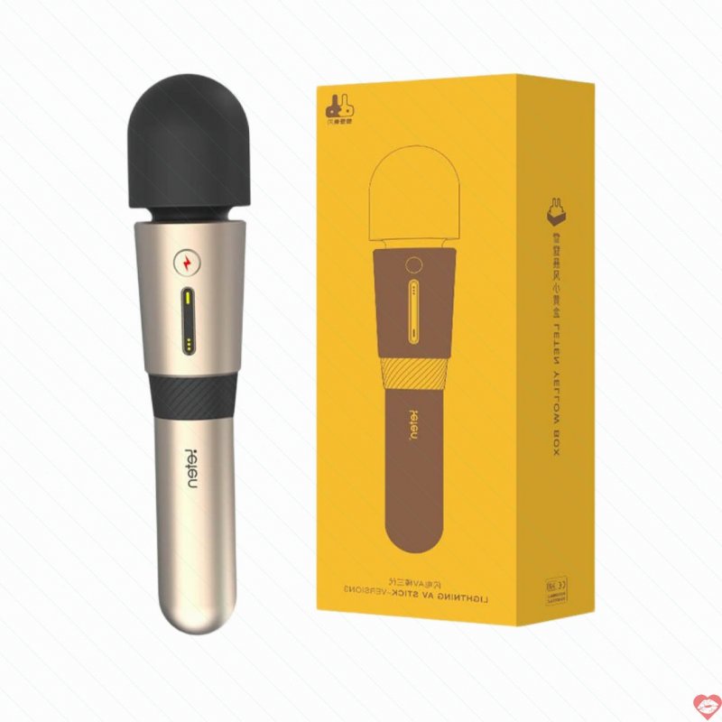 Máy massage Leten AV Stick 3 rung nhiệt ấm đa chế độ 