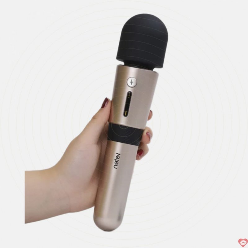Leten Lightning AV Stick V3 chày rung micro sang trọng, silicone mềm an toàn 