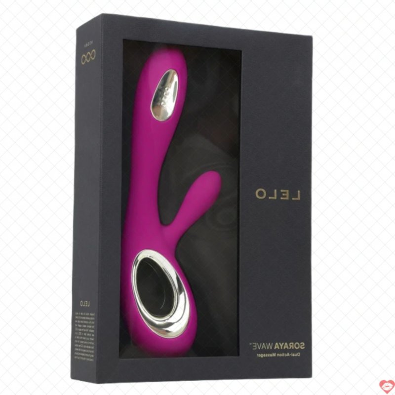 Máy rung Lelo Soraya Wave 8 chế độ đỉnh cao kích thích điểm G 
