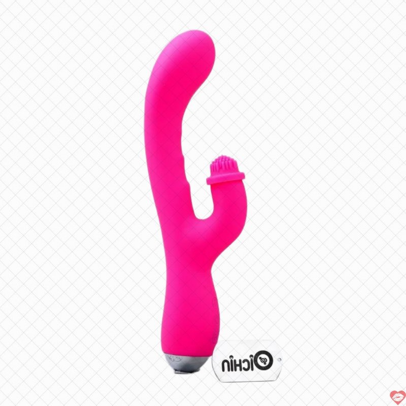 Nalone iDol RABBIT máy rung xoay tỏa nhiệt 7 chế độ, siêu mềm mại kích thích 
