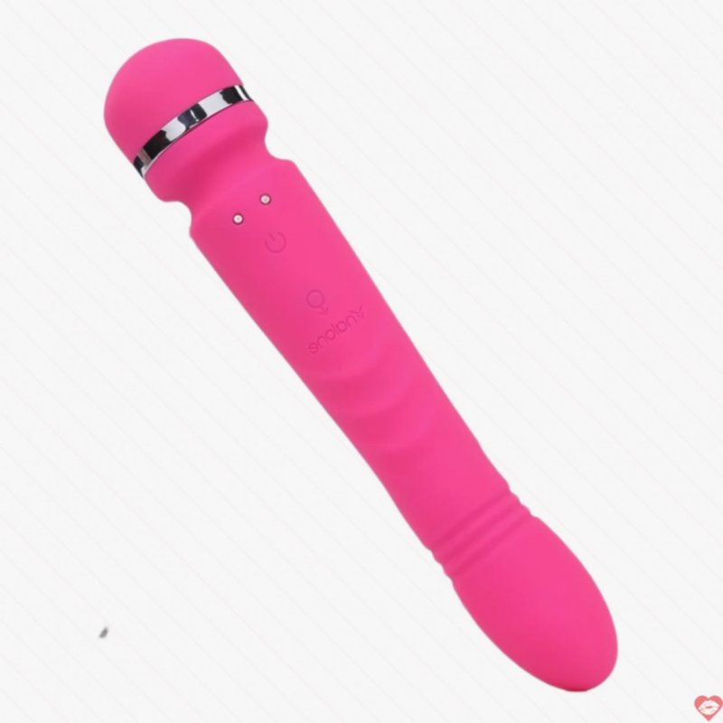 Nalone YONI 2 đầu rung xoay tỏa nhiệt, 14 chế độ, silicone an toàn 