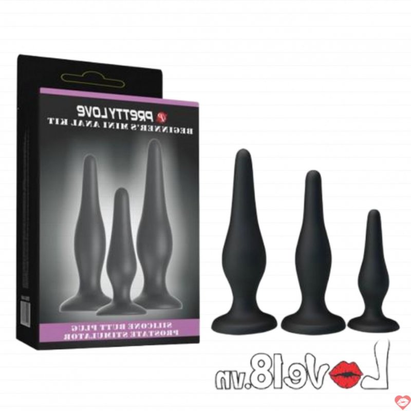 Bộ 3 Phích Thông Hậu Môn Mini Mềm Mại Prettylove
