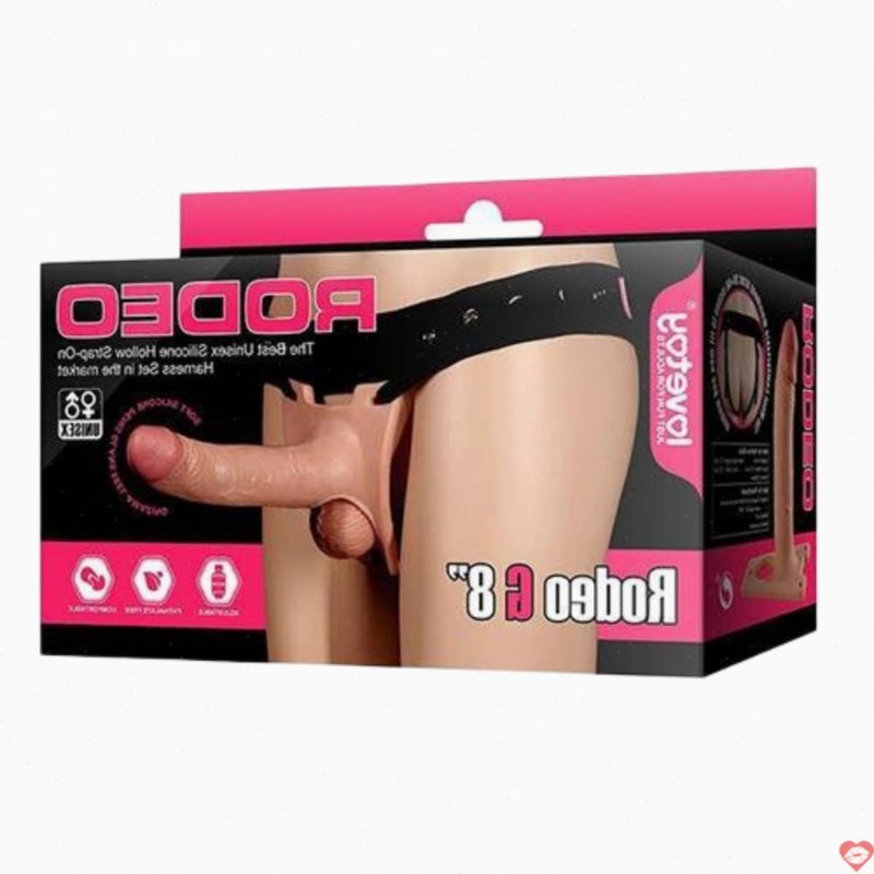 Dương vật dây đeo rỗng ruột – Thể hiện bản lĩnh phái mạnh Lovetoy Rodeo