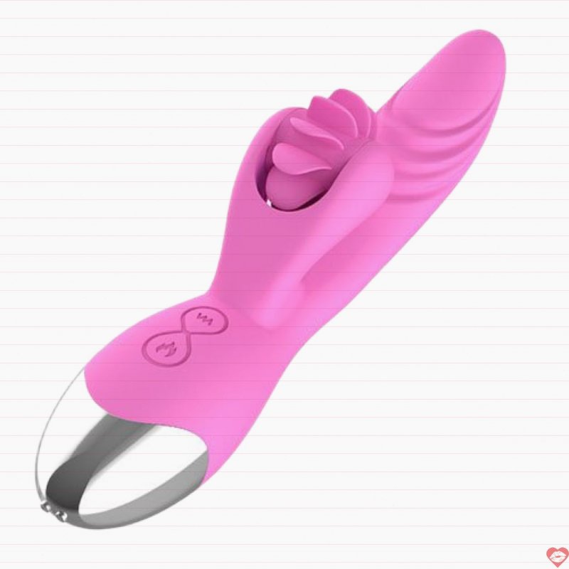 ​​Máy massage kích thích điểm G và âm vật rung xoay tỏa nhiệt Dibe DC66Q