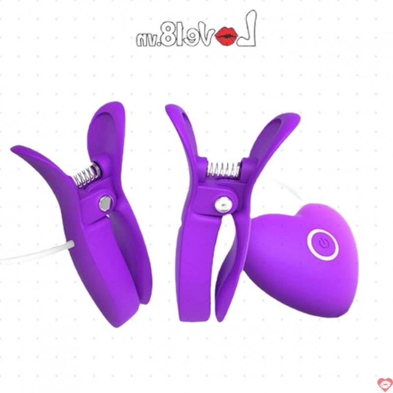 Bộ kẹp vú có rung siêu kích thích Omysky Enjoy Love