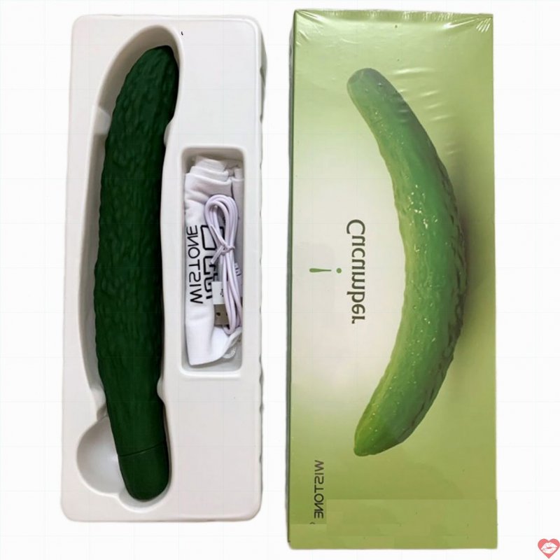 Dưa chuột thủ dâm ngụy trang cao cấp rung 10 chế độ USB tiện lợi 