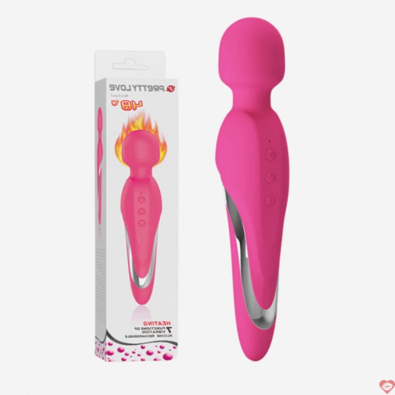 Chày Rung Massage Điểm G PrettyLove Michael Tỏa Nhiệt 48 Độ