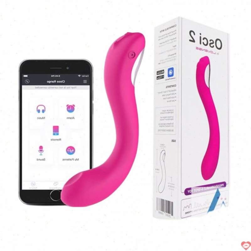 Lovense Osci 2 Máy rung điểm G cao cấp điều khiển bằng smartphone
