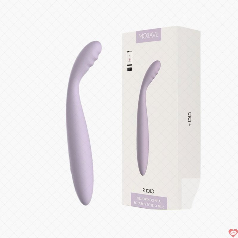 Máy rung âm vật mini có sưởi ấm Svakom Cici 2 App-Controlled