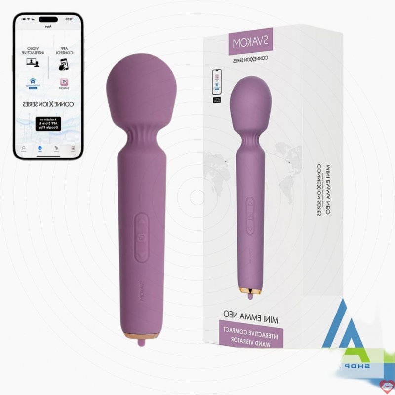Chày rung mát xa kết nối App Svakom Mini Emma Neo