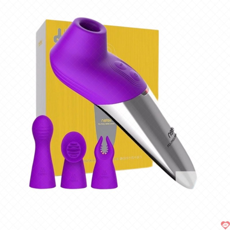 Máy rung hút kích thích điểm G có sưởi ấm Leten Super Strong Sucking