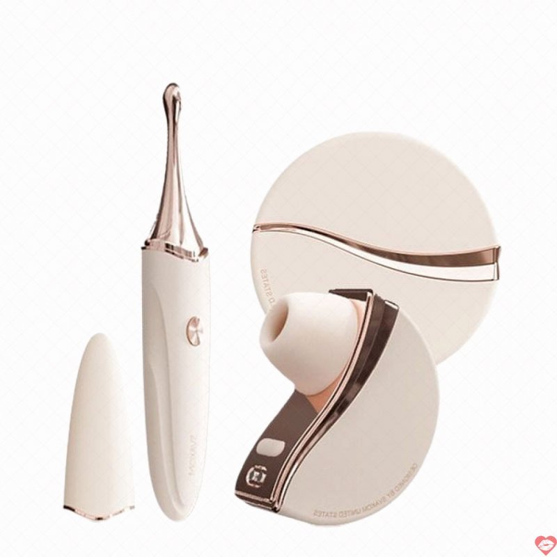 Svakom Meet Fleur bộ dụng cụ tình dục nữ rung hút kết nối App