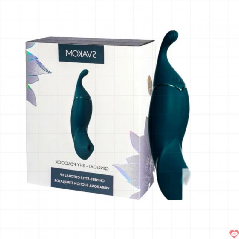 Svakom Qingdai Shy Peacock máy tự sướng rung hút cho nữ