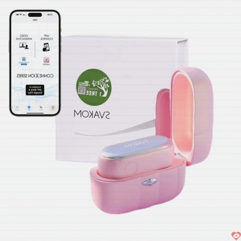 Máy rung hút âm vật mini có sưởi ấm kết nối App Svakom Mimiki