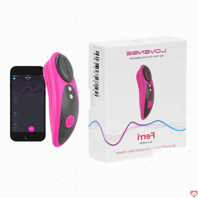 Lovense Ferri máy rung mini gắn quần lót điều khiển bằng điện thoại