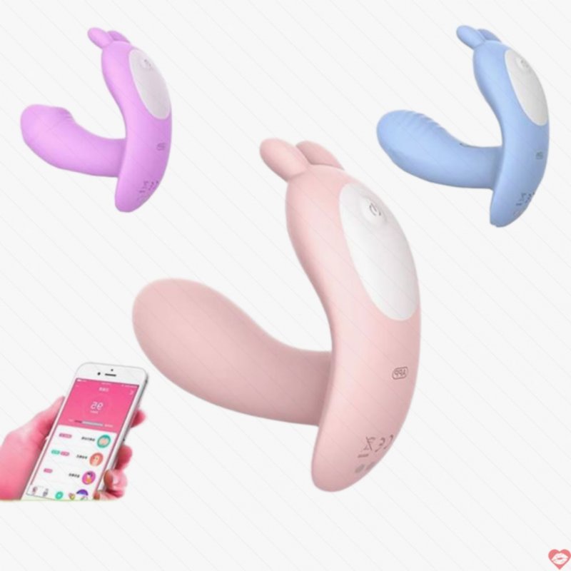Máy rung gắn quần lót có sưởi ấm điều khiển bằng điện thoại smartphone Leten