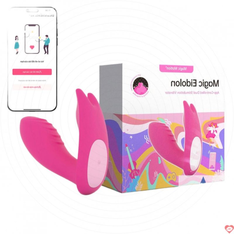 Máy rung Magic Motion Eidolon điều khiển app tiện lợi, đồ chơi cao cấp 