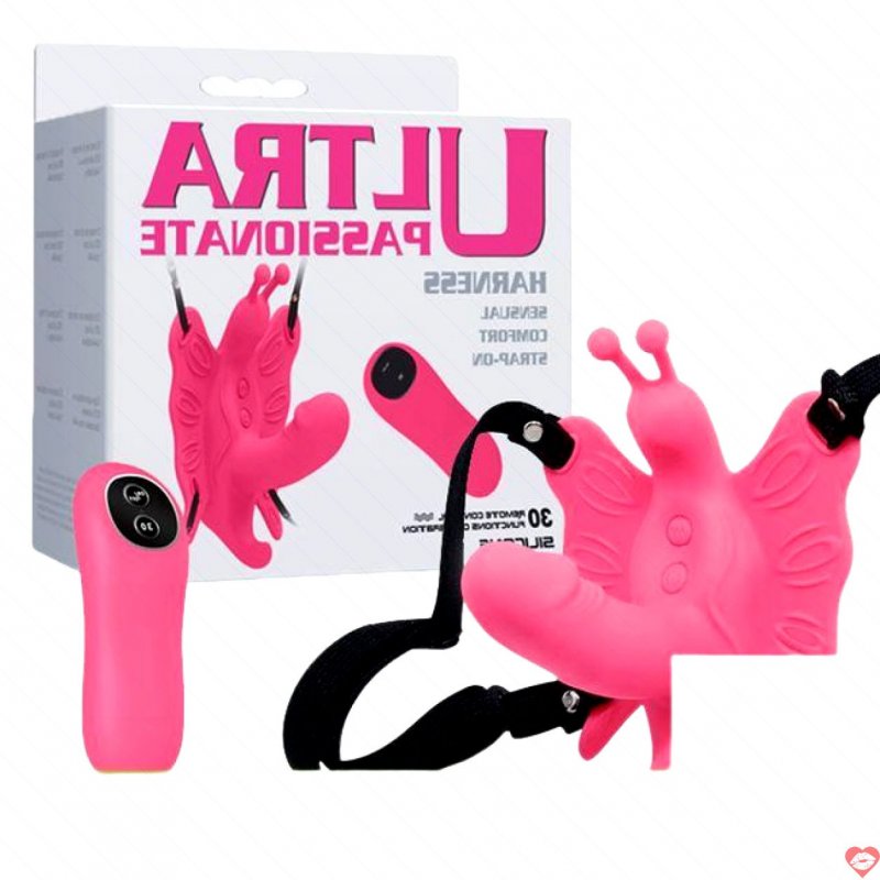 Máy rung bướm mini có dây đeo Baile Ultra