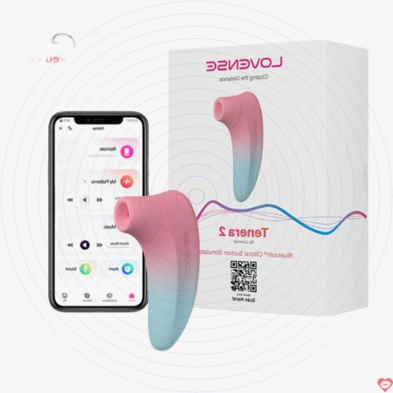 Máy bú hút âm vật cao cấp Lovense Tenera 2 điều khiển qua app