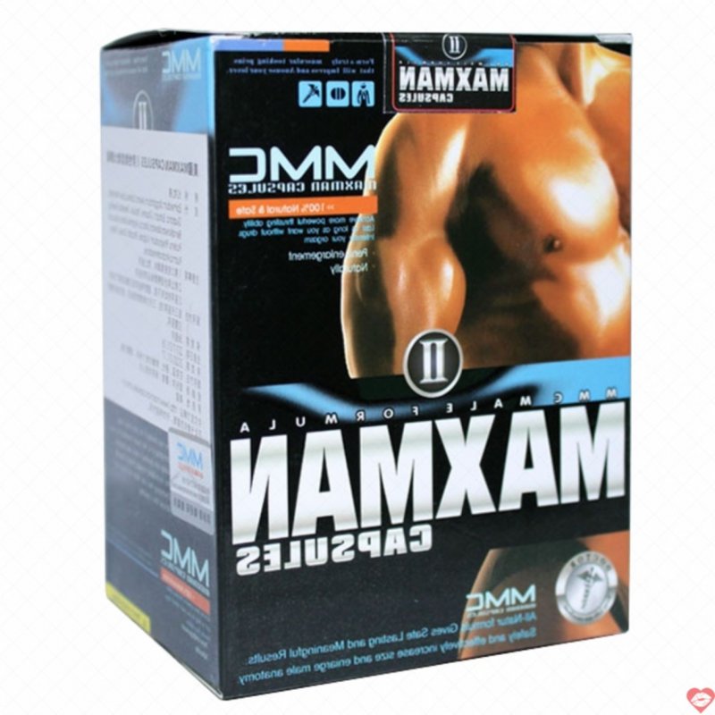 Tăng cường sinh lý nam giới Maxman II 60 viên