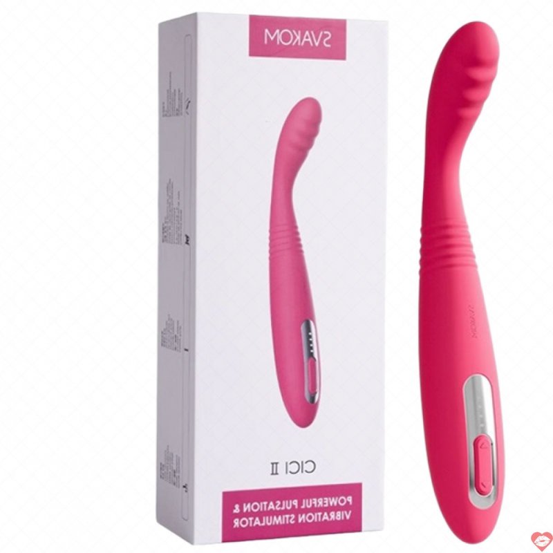 Ngón tay mini kích thích điểm G Svakom Cici II rung thụt cực phê