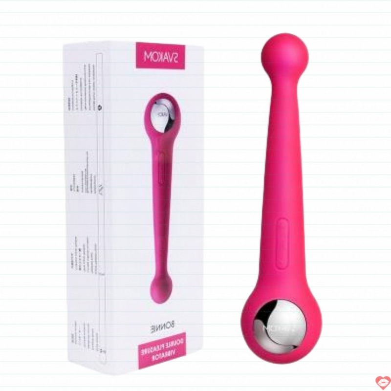 Sextoy chày rung 2 đầu Svakom mỹ cao cấp Bonnie kích thích điểm G cực đã