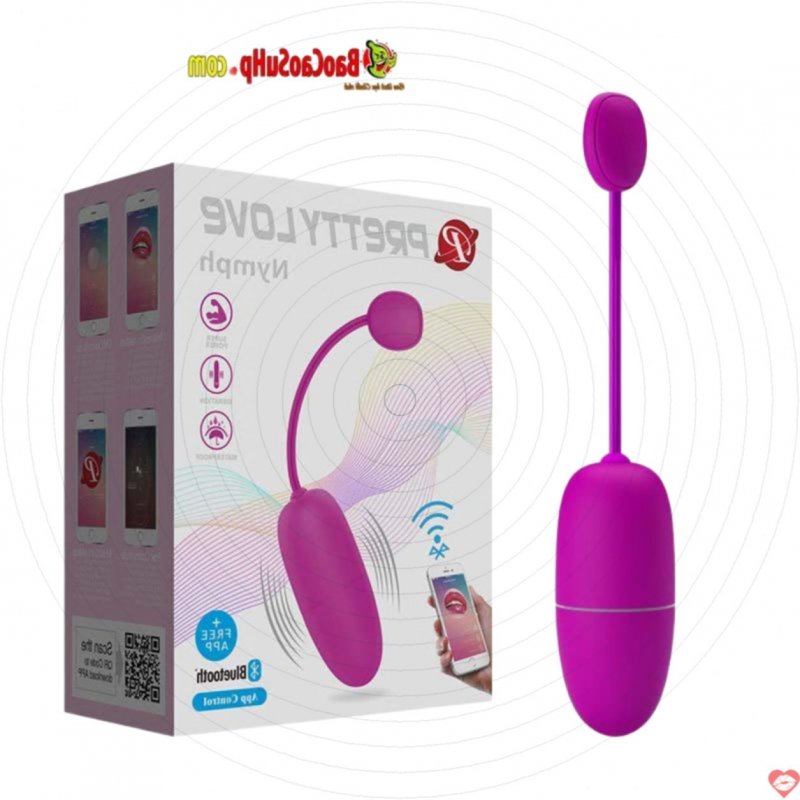 Trứng rung Prettylove điều khiển APP Nym mềm mại
