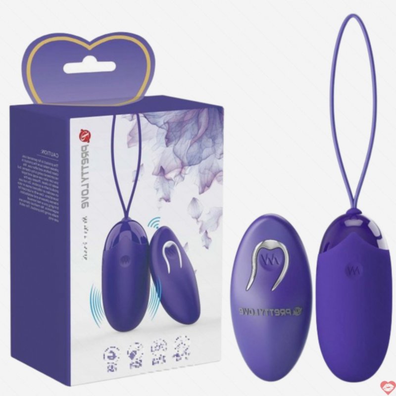 Trứng rung điều khiển từ xa Prettylove Berger Youth trẻ trung bền bỉ 12 chế độ