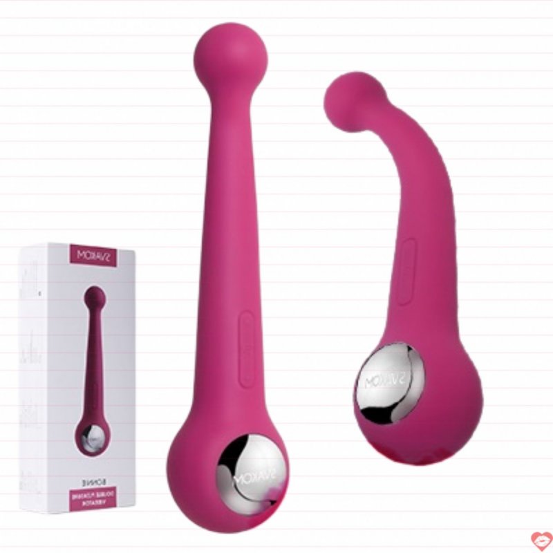 Chày Rung Massa Kích Thích Điểm G  2 Đầu Rung Độc Đáo - Svakom Bonnie
