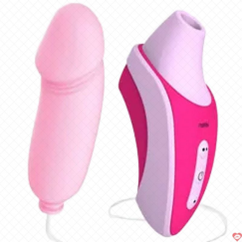 Cực phê với máy bú mút kèm trứng rung Leten