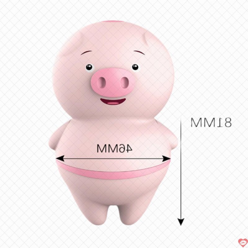 Lưỡi liếm điểm G siêu Cute ngụy trang heo con – TR 20