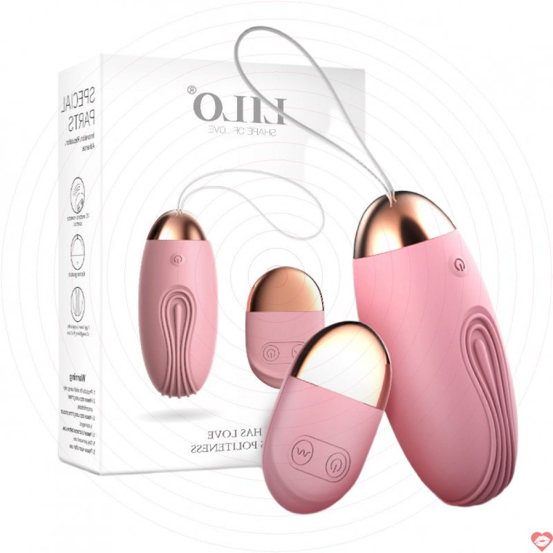 Trứng Rung Tình Yêu Lilo Sạc USB Remote Điều Khiển Từ Xa