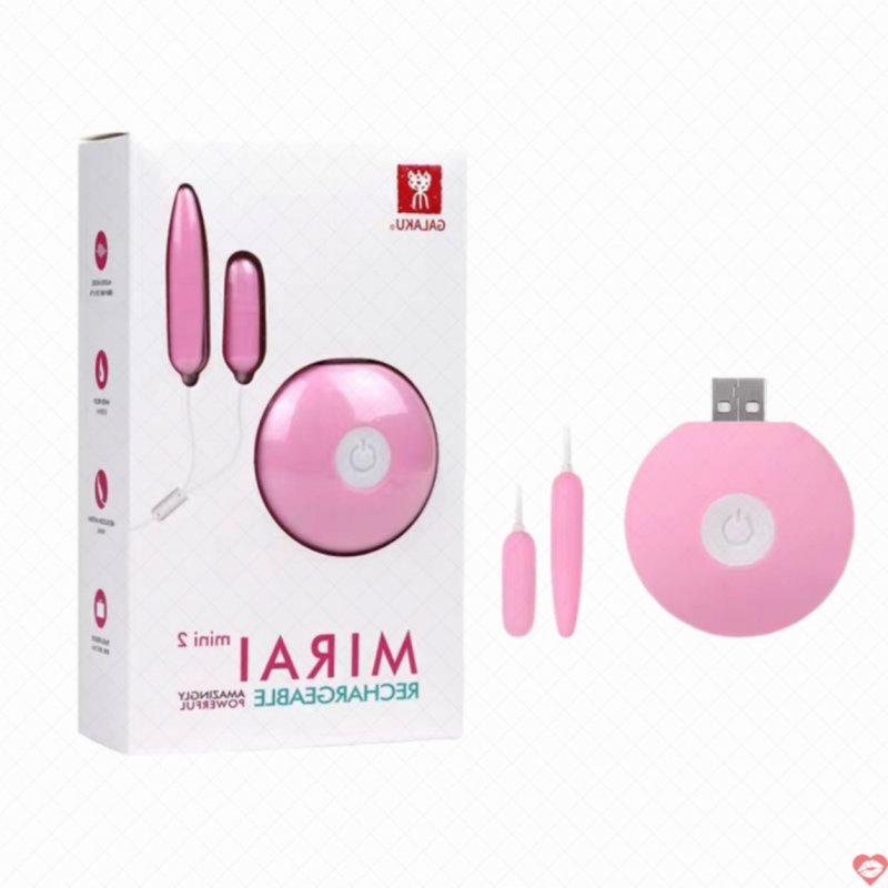 Trứng Rung Tình Yêu Galaku Mirai Mini 2 Rung Siêu Mạnh