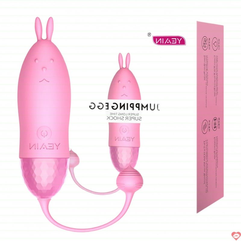Trứng Rung Siêu Kích Thích Yeain Tai Thỏ Với 10 Chế Độ Rung