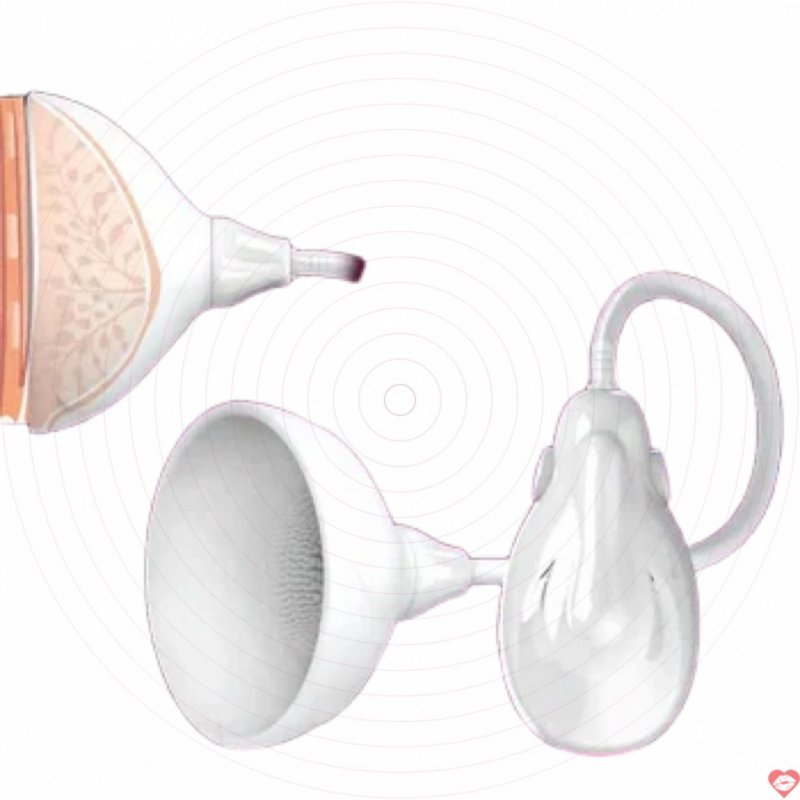 Đồ chơi tình dục bú vú rung hút đầu ti phụ nữ DC67Q bằng silicone cao cấp mang lại kích