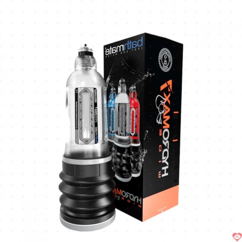 Bathmate Hydromax 7 Wide Boy Crystal Clear tăng kích thước an toàn tiện lợi 