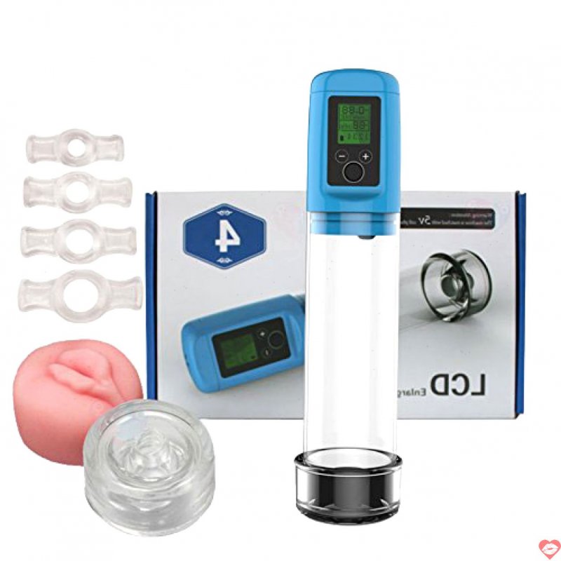 Máy tập dương vật tự động Nhật Bản màn hình LCD tăng kích thước siêu hiệu quả 