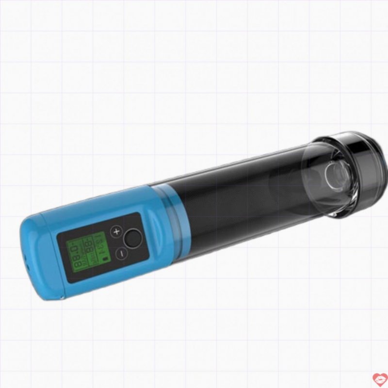 Máy tập dương vật tự động sạc pin màn hình LCD an toàn tăng kích thước 